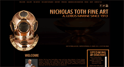 Desktop Screenshot of nicholastothfineart.com