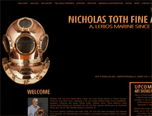 Tablet Screenshot of nicholastothfineart.com